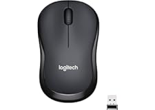 Logitech M220 SILENT Kabellose Maus, 2,4 GHz mit USB-Empfänger, 1000 DPI Optical Tracking, 18 Monate Batterielaufzeit, Für Li
