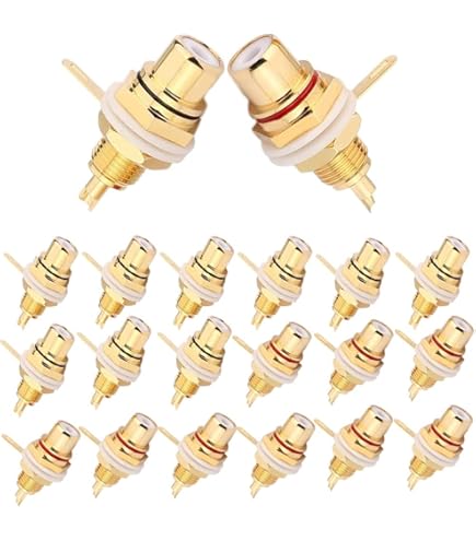 PRESA RCA VOLANTE GIALLA CON GUIDACAVO - Foto 14