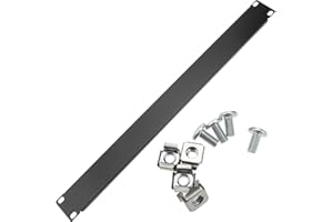 ‎CABLEMATIC RackMatic - Blindpanel Blank Rack Panel 1HE für 19" Rackschrank