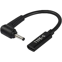 Fdit Cavo Di Alimentazione Per Laptop Da USB-C A 4.5x3.0mm DC Plug 100W