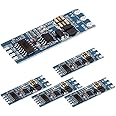 Fasizi 5pcs TTL To RS485 Adapter 485 Serial Port UART Level Converter Module 3.3V 5V