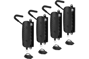 BALUOQI Support mural pour vélo, pivotant, support vertical, pour garage, VTT, VTT, support mural (4 ensembles)