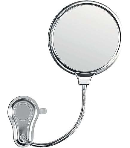 Specchio Doccia Flessibile Antiappannamento Con Ventosa, Specchio Da