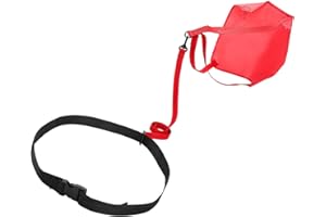 Ronyme Swim Parachute Agility Training Equipment Cintura di Resistenza al Nuoto con trascinamento per Adulti