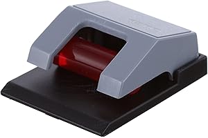 MAUL pince à rouleau S | Automatisme de serrage des rouleaux pour accrocher en toute sécurité le papier et les affiches | Autocollant | Pour le bureau, l'atelier, la cuisine | 10 pièces | Gris