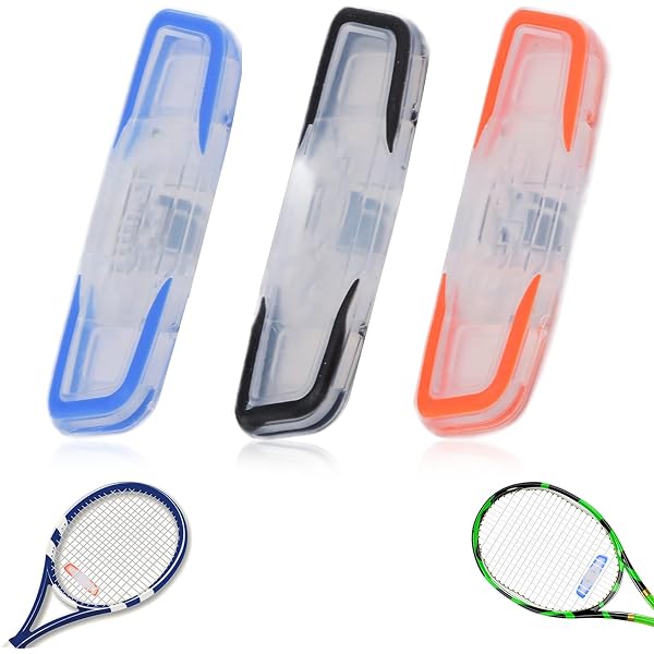 7 Antivibrateurs Tennis Emoji - En Silicone Pour Raquettes | Réduction Des Vibrations Et Chocs