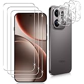 Datree 3 Pieces for Oppo Find X9 Pro Screen Protector, with 3 Pieces Camera Lens Protector, 9H Hardness No Bubbles, High Defi