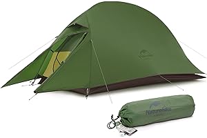 Naturehike Cloud Up 1 Tente de Camping 3-4 Saisons, Tente Légère pour 1 Personne, Imperméable, Insecticide, Tente Familiale pour Plein Air, Randonnée, Alpinisme