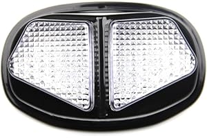 avdb-moto LED Taillight with Integrated turn signals Compatible with Triumph Daytona 600 2003/2005 (Clear)