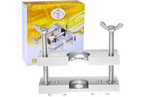 ROCHIX 1890 Extracteur d'embouchure de trompette réglable pour instruments en laiton - Accessoires pour trompettes, trombones, klaxons et euphoniums (argent)