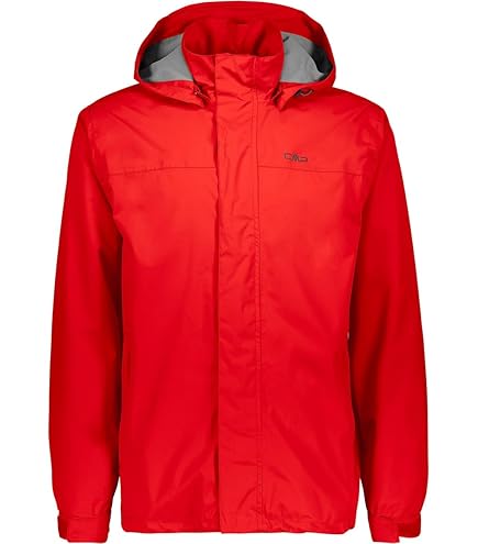 Giacca A Vento CMP Uomo - Leggera, Antivento, Con Catarifrangenti, Per Ciclismo E Corsa - Foto 2