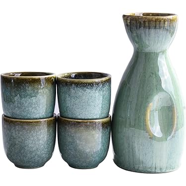 Cakehoud Japanse Sake Set Creatieve Keramische Wij... – Vicedeal