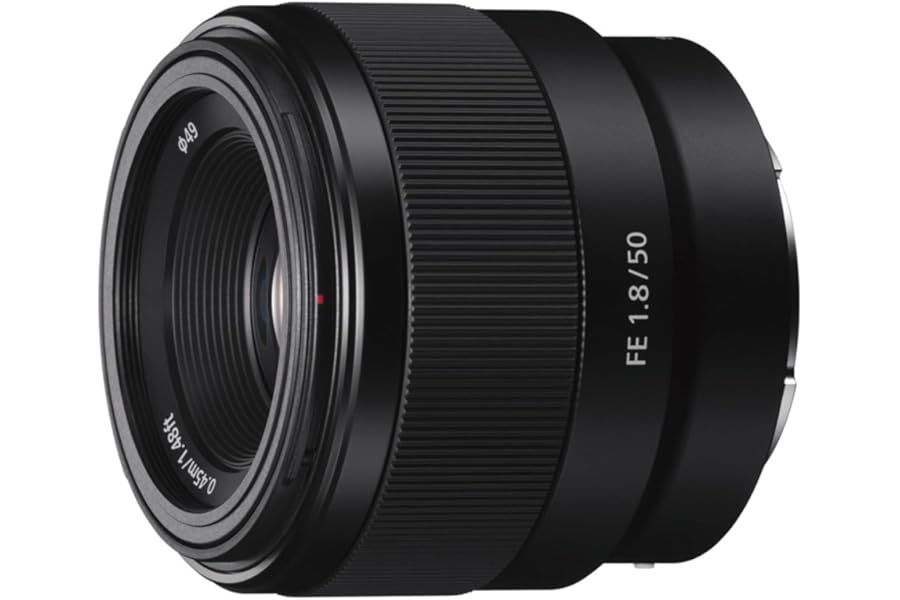 Sony 50mm f/1.8 Full-Frame E-Mount Prime Lens – Ideal for Portraits, Bokeh, and Everyday Shooting