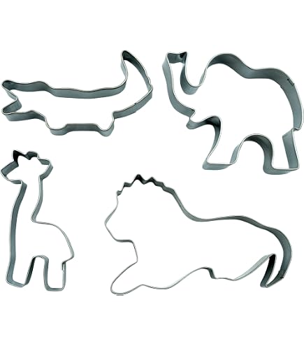 Elefant Ausstecher Aus Edelstahl – Süßer Keksformer Für Tier-Motive, 7 Cm Lang