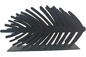 MECSAL CASALINGHI Portatovaglioli da Tavolo, Porta Salviette Cucina, in Metallo Decoro Albero Foglia, Casa Bar Pizzeria (FOGLIA)