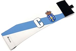 OXUM Sport Brazalete de Capitán para niños y Adultos - Brazalete de Fútbol con la Bandera de tu país o Comunidad - Brazalete, Elástico y Ajustable