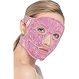 CAM2 Maschera rinfrescante per il viso, maschera per gli occhi, maschera per il viso in gel, riutilizzabile, per occhi gonfi,