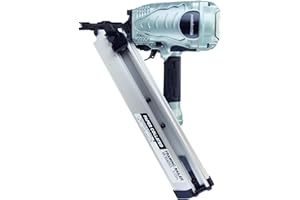 Metabo HPT Framing Nailer | Pro Preferred Brand of Pneumatic Nailers | 30 Degree Magazine | Accepts 2-Inch to 3-1/2-Inch Paper Collated Nails | Ideal for Framing, Flooring, & Roof Decking | NR90ADS1