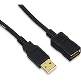 Amazon Basics USB 2.0 A-Male to A-Female Extension Cable (2 m / 6.5 Feet)