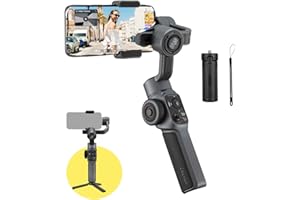 ZHI YUN Zhiyun Smooth 5 Profesional Estabilizador de 3 Ejes para Smartphone Gimbal Compatible con iPhone 13 Pro MAX Mini 12 11 XS X XR 8 7 Android ISO