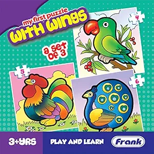 Frank With Wings Puzzle For 3 Year Old Kids And Above