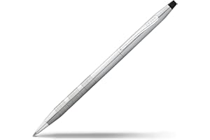 Cross Classic Century długopis (grubość kreski M, kolor tuszu: czarny, do wielokrotnego napełniania, w zestawie pudełko prezentowe premium) satynowo-chrom