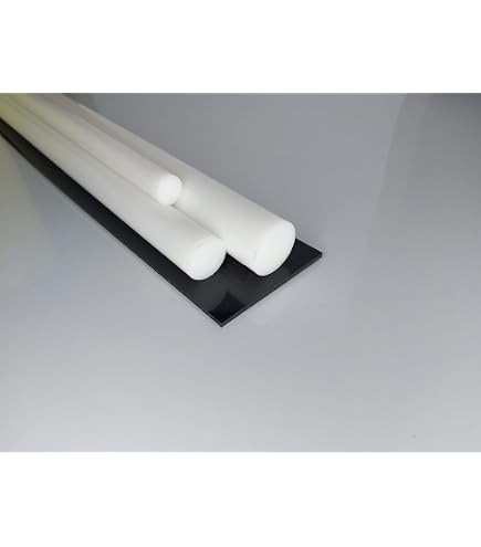Barra Tonda Piena In POM Nero Alt-intech - 60 Mm X 250 Mm, Acetale, Elevata Resistenza Meccanica