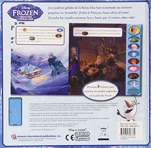 Imagen 1 de Disney Frozen. Pack de 3 Libros Leer Buscar Y Escuchar (RLP)