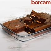Paşabah&ccedil;e Dikd&ouml;rtgen Borcam Tepsi 59004 Cam Rengi