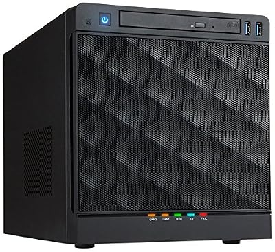 In Win Boîtier PC - In Win MS04.265P.SATA - Boîtier Mini Tour pour serveur avec alimentation - Noir
