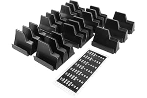 Tiardey Wrench Organizer For Tool Box Modular Wrench Organizer For Storage Magnetic Spanner Holder Professional Garage Wrench Rack For 20 Wrenches