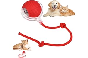 GxDxmBd Juguete Interactivo Pelota para Gato,Pelota Rodante Automática para Gatos Y Perros,Juguete Interactivo para Gatos de Interior,Pelota Interactiva para Perros,Regalo Divertido para Gatitos (A)
