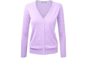 Gothden Women Basic Spring Button Down Cardigan