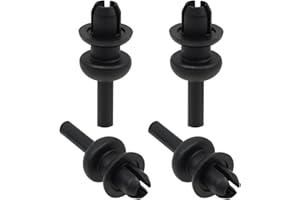GREACESRIO Fixations Agrafes Plage Arrière, OEM 699218, Lot de 4 clips plage arriere Remplacement Compatible avec Peugeot/Citroen, Clips de Fixation de Cintre de Chaîne de Voiture, Clips Chaine de corde