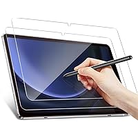 ZtotopCases 2 pezzi Vetro temperato per Samsung Galaxy Tab S7 FE/Tab S9 Plus/Tab S9 FE Plus,Tab S8 Plus/S7 Plus 12,4 pollici,