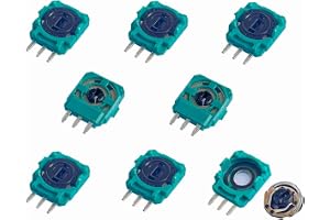 ElecGear 8x ALPS 10K Ersättning Trimmer Potentiometer för PS4, Xbox, Elite, Switch Pro Controller, Ersättande Styrenhet Senso