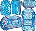 Produktbild satch pack Aloha Blue 5er Set Rucksack, Sporttasche, Schlamperbox, Heftebox & Regencape Blau