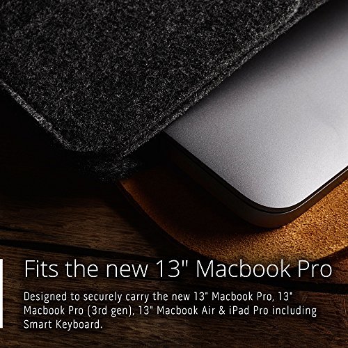 Understated MacBook Air & Pro Retina Sleeve für 13 Zoll, brown - 2