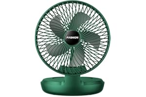 HUALANS Ventilatore USB con 3 Velocità,Ventilatore da Tavolo Piegevole 19cm con Rotazione a 90° Compatibile con PC/Notebook Fantastica per la °Case,Ufficio,Auto ecc