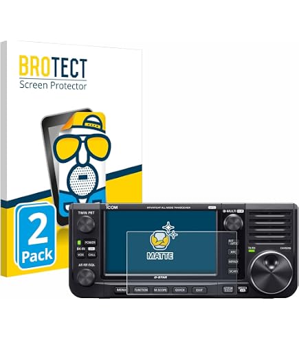 Brotect Pellicola Vetro Temperato Per Icom IC-9700 - Protezione 9H Anti