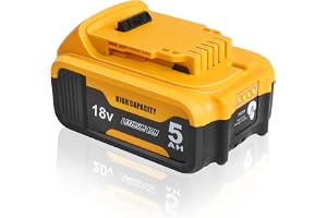 Waitley DCB184 ersättningsbatteri för Dewalt batteri 18 V DCB184 DCB200 DCB182 DCB180 DCB181 DCB182 DCB201 18 V XR elverktyg