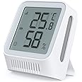 X-Sense Wi-Fi Indoor Hygrometer, Smart Hygrometer Thermometer with Remote Monitoring & App Control, SBS50 Base Station Required, Model STH0A, 1pcs