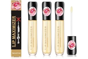 AUMUDE Cozzo - Suero voluminizador de labios con vitamina E, Cozzo Lip Maximizer Hyaluronic Lip Plumper, Cozzo Lip Plumper, relleno de labios instantáneo, para hidratar (3 unidades)