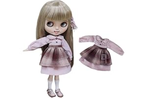 XiDonDon Ropa de muñeca BJD, Traje de Vestir para Blyth,Ob24,Licca,Azone, Accesorios para muñecas BJD, Juguetes, Ropa (set6)