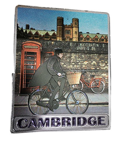 Preisvergleich Produktbild Cambridge Fahrrad-Ansicht-Folie gestempelt Kühlschrankmagnet
