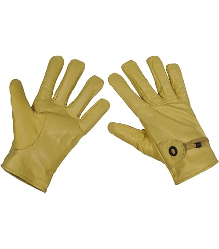 Boland 54324 Western Handschuhe – Lederoptik, Schwarz, Für Cowboy-Kostüm & Mottoparty