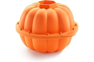 Lékué - Celebrate Halloween - Forma dyniowa 3D, 2300 ml, pomarańczowa