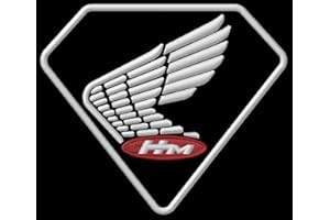 Masterpatch Hon HM Cuatro Parche Destinado para Honda HM Cuatro Bikers Motocicleta Moto Aufnäher parche Bordado brodé patche écusson Toppa ricamata