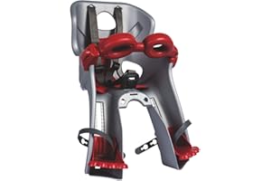 B BELLELLI Freccia - Asiento Delantero de Bicicleta - para Niños de hasta 15 kg, de 9 Meses a 3 años - Se Fija al Cuadro