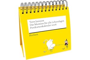 Die Mumins für alle Lebenslagen. Postkartenkalender 2026: Mit Zitaten und Illustrationen von Tove Jansson – Mit den Mumins durch das Jahr – Für alle Fans der kultigen Trolle